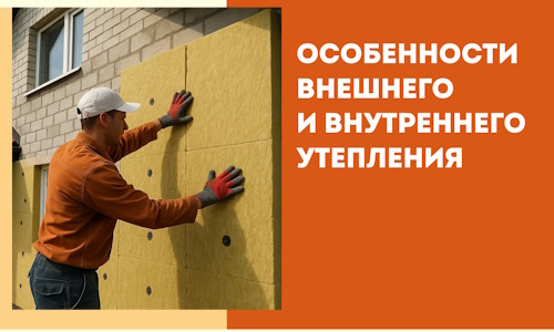 Какие особенности внешнего и внутреннего утепления в Армавире
