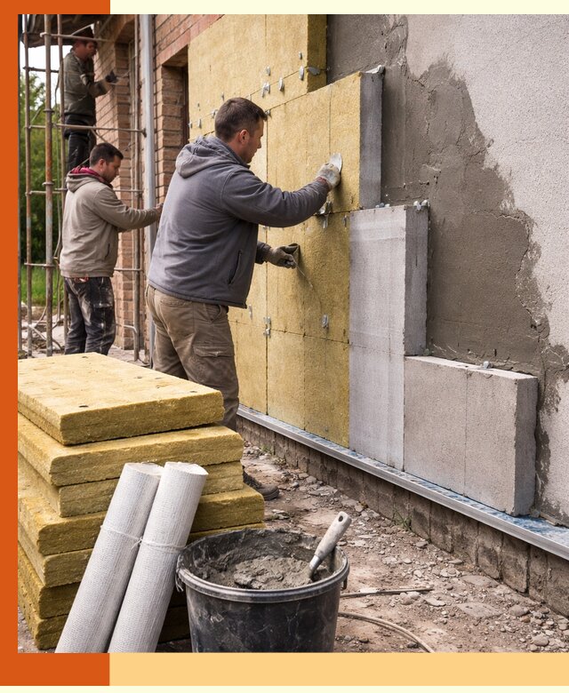 Утепление кирпичного дома под ключ в Армавире