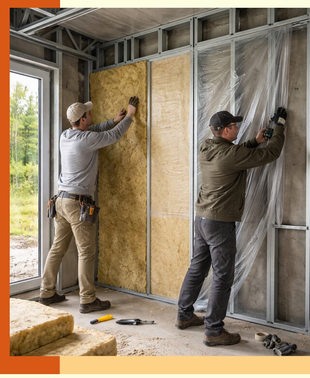 Утепление дома из ЛСТК в Армавире с гарантией качества и эффективности