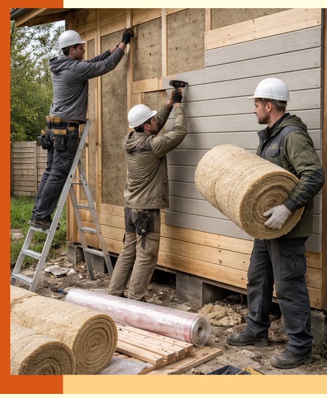Утепление бани снаружи в Армавире профессионально и надежно