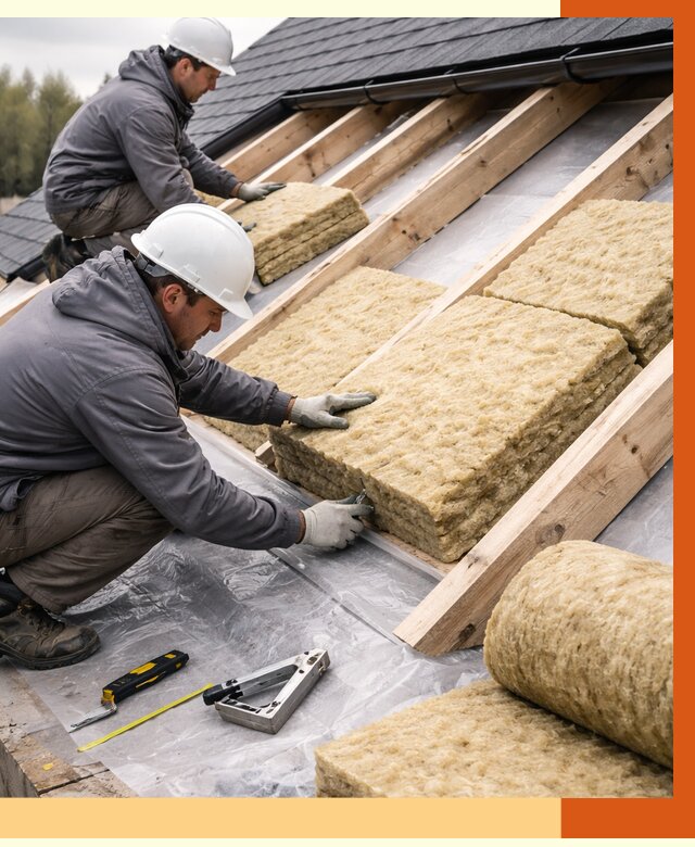 Утепление крыши в Армавире от 1874 руб./м2 — комплексное утепление кровли | ТепломастерРмв