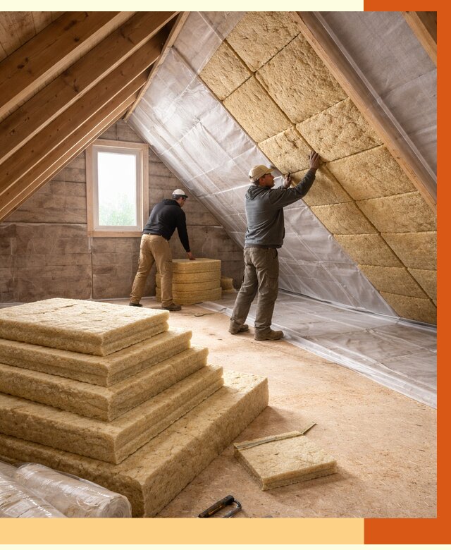 Утепление мансарды в Армавире от 2533 руб/м2 — комплексно и под ключ | ТепломастерРмв