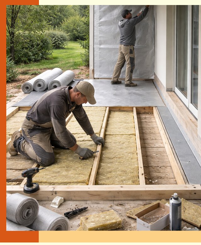 Утепление террасы в Армавире — тепло и защита круглогодично