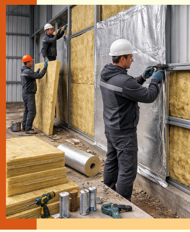 Утепление металлического ангара профессионально в Армавире