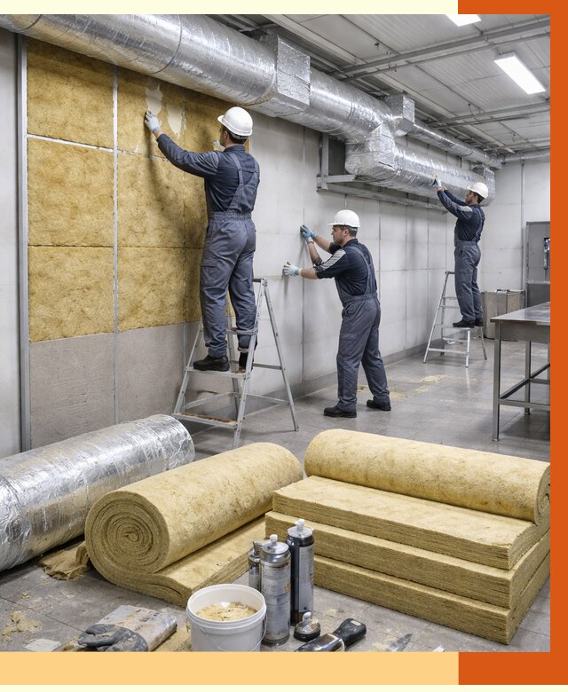 Утепление пищевого цеха в Армавире от 12664 руб./м² — комплексно под ключ | ТепломастерРмв