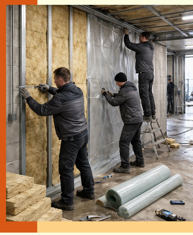 Профессиональное утепление автомойки в Армавире для любого типа помещений