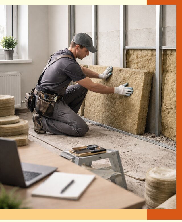 Утепление офиса в Армавире от 4559 руб/м2 — комплексное утепление офиса под ключ | ТепломастерРмв