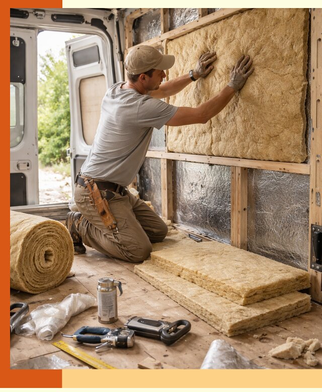 Утепление кемпера под ключ в Армавире с гарантией качества