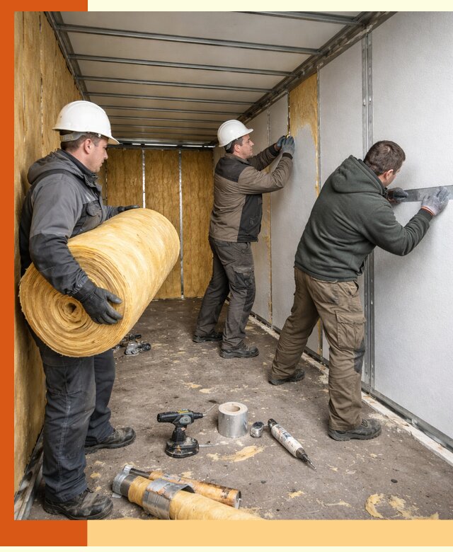 Утепление рефрижераторного контейнера в Армавире профессионально и надежно