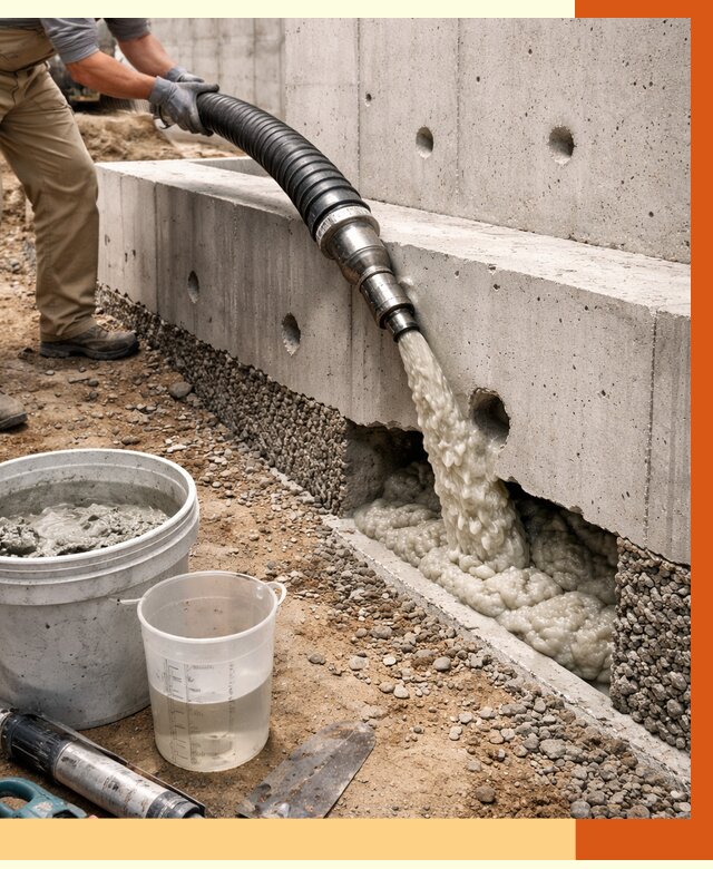 Заполнение полостей фундамента в Армавире от 6889 руб. под ключ | ТепломастерРмв