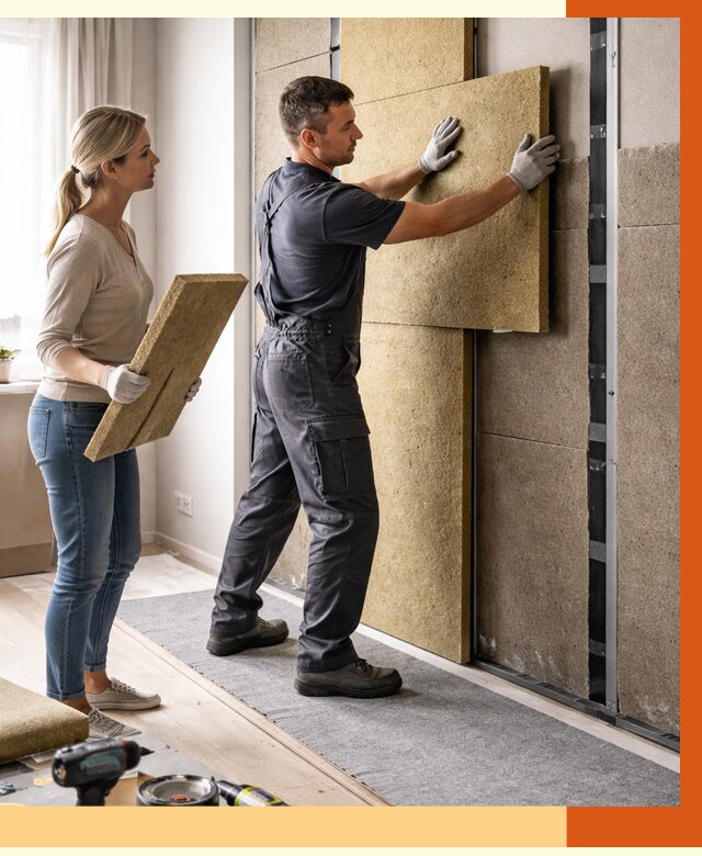 Профессиональная шумоизоляция квартиры в Армавире от 7598 руб. за м2 | ТепломастерРмв