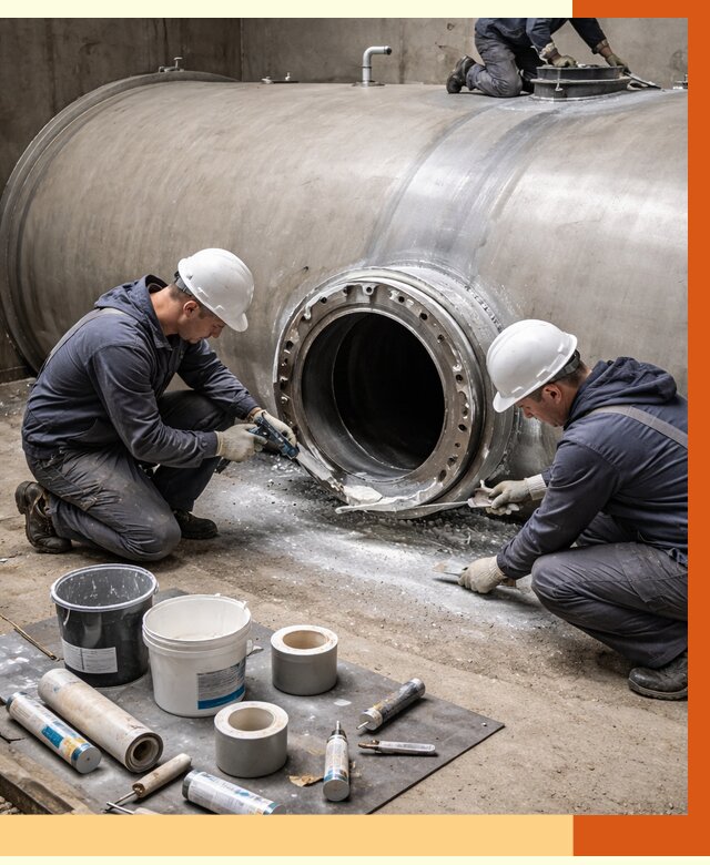 Гидроизоляция резервуара с топливом в Армавире от 75983 руб. под ключ | ТепломастерРмв